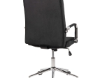ΚΑΡΕΚΛΑ ΓΡΑΦΕΙΟΥ JOSEF HM1181.04 ΜΑΥΡΟ ΒΕΛΟΥΔΟ-INOX ΒΑΣΗ 58x61x105-113Yεκ.