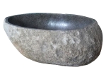 ΝΙΠΤΗΡΑΣ STONE SINK ΛΑΞΕΥΜΕΝΗ ΠΕΤΡΑ ΓΚΡΙ ΑΠΟΧΡΩΣΗ HM4193 55x44x16Υ εκ.