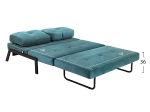 ΚΑΝΑΠΕΣ ΚΡΕΒΑΤΙ CONSTANCE HM3079.15 ΒΕΛΟΥΔΟ MENTA 2½ ΘΕΣΙΟΣ 151x92x66Υεκ.