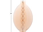 ΛΑΜΠΤΗΡΑΣ LED FILAMENT 8W E27 3000K TEA COLOR DIMMABLE HM4051.02