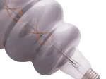 ΛΑΜΠΤΗΡΑΣ LED FILAMENT 8W E27 3000K SMOKE COLOR DIMMABLE HM4056.03