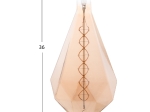 ΛΑΜΠΤΗΡΑΣ LED FILAMENT 8W E27 3000K GOLD COLOR DIMMABLE HM4057