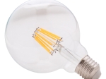 ΛΑΜΠΤΗΡΑΣ GLOBO LED FILAMENT 8W E27 3000K ΔΙΑΦΑΝΟΣ DIMMABLE HM4050.01