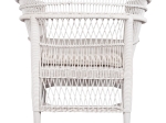 ΠΟΛΥΘΡΟΝΑ MALAWI HM9635.02 ΞΥΛΟ ΜΑΟΝΙ ΜΕ RATTAN ΛΕΥΚΟ-ΛΕΥΚΟ ΜΑΞΙΛΑΡΙ 80x70x86Υεκ.
