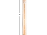 ΛΑΜΠΤΗΡΑΣ HM4190 LED FILAMENT 6W E27 3000K ΧΡΥΣΟ DIMMABLE