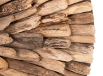 ΔΙΑΚΟΣΜΗΤΙΚΟ ΤΟΙΧΟΥ ΣΤΡΟΓΓΥΛΟ CHIIKI HM4298 DRIFTWOOD ΣΕ ΦΥΣΙΚΟ Φ60 εκ.