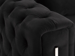 ΠΟΛΥΘΡΟΝΑ τ.CHESTERFIELD MOBAR HM3261.04 ΜΑΥΡΟ ΒΕΛΟΥΔΟ-ΜΕΤΑΛΛΙΚΑ ΠΟΔΙΑ 99x86,5x77Υεκ