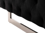 ΠΟΛΥΘΡΟΝΑ τ.CHESTERFIELD MOBAR HM3261.04 ΜΑΥΡΟ ΒΕΛΟΥΔΟ-ΜΕΤΑΛΛΙΚΑ ΠΟΔΙΑ 99x86,5x77Υεκ