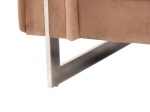ΚΑΝΑΠΕΣ τ.CHESTERFIELD MOBAR HM3263.03 ΜΠΕΖ ΒΕΛΟΥΔΟ-ΜΕΤΑΛΛΙΚΑ ΠΟΔΙΑ 212x87x68Υεκ