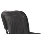 ΚΑΡΕΚΛΑ JANISHA HM1010.11 HOMEMARKT ΜΕ ΥΦΑΣΜΑ ΜΑΥΡΟ 53,5x59x77Υεκ.