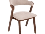 ΚΑΡΕΚΛΑ RIDER HM9734.02 RUBBERWOOD ΣΕ ΚΑΡΥΔΙ-ΥΦΑΣΜΑ ΕΚΡΟΥ 59x59x83Yεκ.