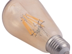 ΛΑΜΠΤΗΡΑΣ HM4188.02 LED FILAMENT 8W E27 DIMMABLE 3000K GOLD