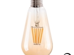 ΛΑΜΠΤΗΡΑΣ HM4188.02 LED FILAMENT 8W E27 DIMMABLE 3000K GOLD