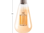 ΛΑΜΠΤΗΡΑΣ HM4189.02 LED FILAMENT 12W E27 3000K GOLD