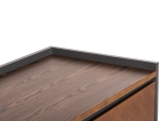 ΜΠΟΥΦΕΣ BEEN HM9740 MDF ΣΕ ΣΚΟΥΡΟ ΓΚΡΙ & ΚΑΡΥΔΙ ΚΑΠΛΑΜΑ 170x43x83Υεκ.