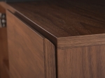 ΜΠΟΥΦΕΣ PREDA HM9747 MDF ΜΕ ΚΑΡΥΔΙ & ΣΚΟΥΡΟ ΓΚΡΙ ΚΑΠΛΑΜΑ 167x28-40x80Υεκ.