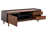 ΕΠΙΠΛΟ ΤΗΛΕΟΡΑΣΗΣ VEEN HM9741 MDF ΜΕ ΚΑΠΛΑΜΑ ΚΑΡΥΔΙΑΣ-ΚΑΡΥΔΙ&ΣΚΟΥΡΟ ΓΚΡΙ 170x40x50Υ