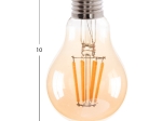 ΛΑΜΠΤΗΡΑΣ HM4045 LED FILAMENT 8W E27 3000K GOLD DIMMABLE
