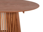 ΤΡΑΠΕΖΙ ΤΡΑΠΕΖΑΡΙΑΣ FRANTZ HM9457.11 ΜΑΣΙΦ MINDI ΞΥΛΟ ΣΕ ΦΥΣΙΚΟ Φ150x75Υεκ.