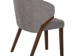 ΚΑΡΕΚΛΑ RADDER HM9749 RUBBERWOOD ΣΕ ΚΑΡΥΔΙ-ΓΚΡΙ ΥΦΑΣΜΑ 50x53x77Υεκ.