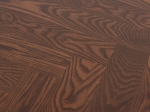 ΤΡΑΠΕΖΙ ΤΡΑΠΕΖΑΡΙΑΣ RIMER HM9742 MDF ΜΕ ΚΑΠΛΑΜΑ ΦΡΑΞΙΝΟΥ-ΚΑΡΥΔΙ ΧΡΩΜΑ 220X100x75Yεκ.
