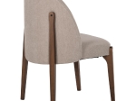 ΚΑΡΕΚΛΑ ΤΡΑΠΕΖΑΡΙΑΣ RAMMER HM9744.02 RUBBERWOOD ΣΕ ΚΑΡΥΔΙ-ΕΚΡΟΥ ΥΦΑΣΜΑ 57x55x86Υεκ.