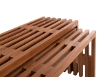 ΤΡΑΠΕΖΙΑ ΣΑΛΟΝΙΟΥ ΣΕΤ 2ΤΜΧ NYA HM9828 ΜΑΣΙΦ ΞΥΛΟ TEAK ΣΕ ΦΥΣΙΚΟ  110x30x46Υεκ.