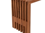 ΠΑΓΚΑΚΙ NYA HM9829 ΜΑΣΙΦ ΞΥΛΟ TEAK ΣΕ ΦΥΣΙΚΟ 139,5x34,5x48,5Υεκ.