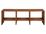 ΚΟΝΣΟΛΑ NYA HM9831 ΜΑΣΙΦ ΞΥΛΟ TEAK ΣΕ ΦΥΣΙΚΟ ΧΡΩΜΑ 130x29,5x46Υ εκ.