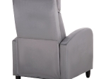 ΠΟΛΥΘΡΟΝΑ RELAX HIBER HM9782.01 ΓΚΡΙ ΒΕΛΟΥΔΟ 67,5x90x104Υ εκ.