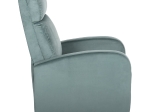 ΠΟΛΥΘΡΟΝΑ RELAX HIBER HM9782.07 ΦΥΣΤΙΚΙ ΒΕΛΟΥΔΟ 67,5x90x104Υ εκ.