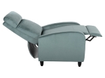 ΠΟΛΥΘΡΟΝΑ RELAX HIBER HM9782.07 ΦΥΣΤΙΚΙ ΒΕΛΟΥΔΟ 67,5x90x104Υ εκ.