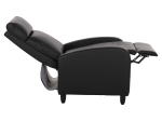 ΠΟΛΥΘΡΟΝΑ RELAX HIBER HM9782.11 ΜΑΥΡΟ PU 67,5x90x104Υ εκ.