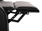 ΠΟΛΥΘΡΟΝΑ RELAX HIBER HM9782.11 ΜΑΥΡΟ PU 67,5x90x104Υ εκ.