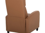 ΠΟΛΥΘΡΟΝΑ RELAX HIBER HM9782.22 ΚΑΦΕ PU 67,5x90x104Υ εκ.