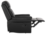 ΠΟΛΥΘΡΟΝΑ ΜΑΣΑΖ HAPPER HM9785.11 ΜΑΥΡΟ PU 76x94x102Υ εκ.