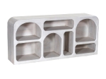 ΜΠΟΥΦΕΣ HANDYR HM9705 ΜΑΣΙΦ ΞΥΛΟ MANGO ΣΕ ΛΕΥΚΟ ΧΡΩΜΑ 165x35x75Yεκ.