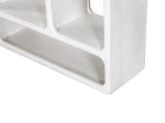 ΒΙΒΛΙΟΘΗΚΗ HANDYR HM9707 ΜΑΣΙΦ ΞΥΛΟ MANGO ΣΕ ΛΕΥΚΟ ΧΡΩΜΑ 100x35x165Yεκ.