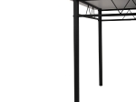 ΣΕΤ ΤΡΑΠΕΖΑΡΙΑΣ 5ΤΜΧ PEARY HM9416.01 ΜΕΤΑΛΛΟ ΜΑΥΡΟ-MDF ΚΑΡΥΔΙ 110x70x74Yεκ.