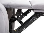 ΠΟΛΥΘΡΟΝΑ RELAX YASUMU HM9783.01 ΓΚΡΙ ΒΕΛΟΥΔΟ 80x93x100Υεκ.