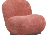 ΠΟΛΥΘΡΟΝΑ BEANY HM9591.02 ΡΟΖ ΜΠΟΥΚΛΕ ΥΦΑΣΜΑ 85x82x77Υ εκ.