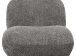 ΠΟΛΥΘΡΟΝΑ BEANY HM9591.01 ΓΚΡΙ ΜΠΟΥΚΛΕ ΥΦΑΣΜΑ 85x82x77Υ εκ.