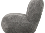 ΠΟΛΥΘΡΟΝΑ BEANY HM9591.01 ΓΚΡΙ ΜΠΟΥΚΛΕ ΥΦΑΣΜΑ 85x82x77Υ εκ.