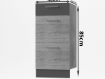 ALINA ΣΥΡΤΑΡΙΕΡΑ 3 ΣΥΡΤΑΡΙΑ ΚΑΤΩ 40X44,5X85ΕΚ ΣΟΝΟΜΑ-ΜΟΚΚΑ