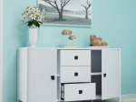 ΜΠΟΥΦΕΣ MAROCCO ΛΕΥΚΟ 156.9X47X88.5CM
