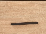 ΜΠΟΥΦΕΣ SOLO 150X41X82CM SONOMA ΜΕ WENGE ΚΑΙ MDF ΚΑΜΠΥΛΩΤΟ ΤΕΛΕΙΩΜΑ ΣΤΙΣ ΠΟΡΤΕΣ