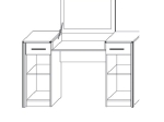 ΤΟΥΑΛΕΤΑ SCARLET ΣΟΝΟΜΑ-ΒΕΓΚΕ 122X46X76-117.5ΕΚ