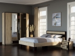 ΝΤΟΥΛΑΠΑ ΤΕΤΡΑΦΥΛΛΗ SCARLET SONOMA-WENGE 180X58X212ΕΚ