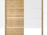 ΝΤΟΥΛΑΠΑ ΔΙΦΥΛΛΗ ILONA SONOMA 180X61X215ΕΚ MDF