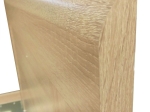 ΚΡΕΒΑΤΙ SOLO ΜΟΝΟ ΜΕ ΤΑΒΛΕΣ SONOMA MDF ΚΑΜΠΥΛΩΤΟ ΤΕΛΕΙΩΜΑ 90X200CM